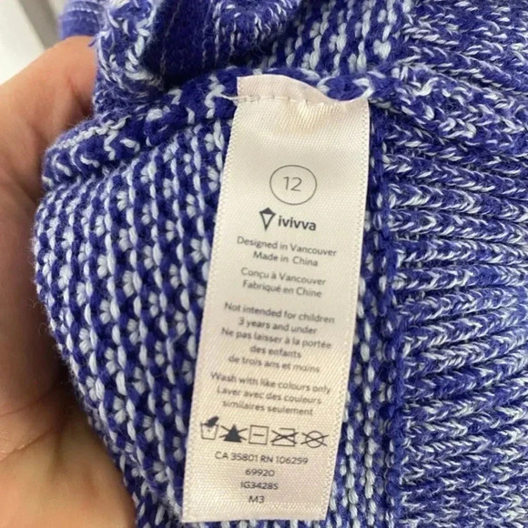 Ivivva Lululemon Girls Feeling Toast Wrap Sweater - Picture 9 of 10